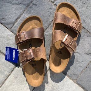 Birkenstock Arizona - Oiled Leather (Tobacco)